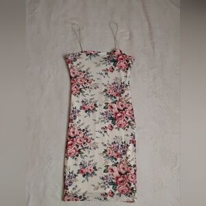 Floral Spaghetti Strap Dress